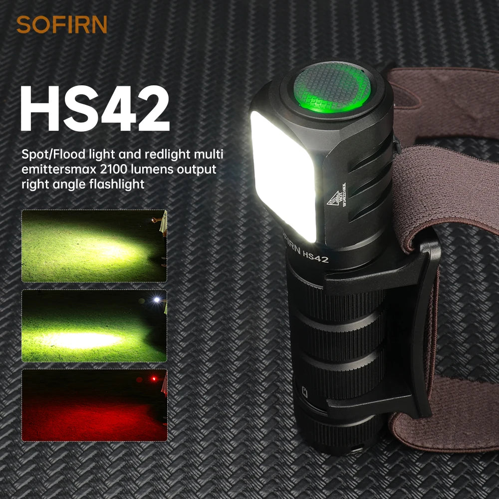 Headlamp 2100lm 18650 EDC