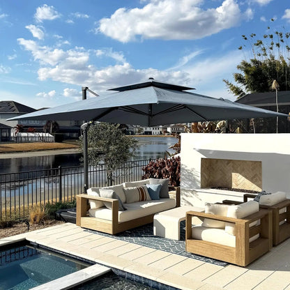 12' X 12' Cantilever Patio Umbrella