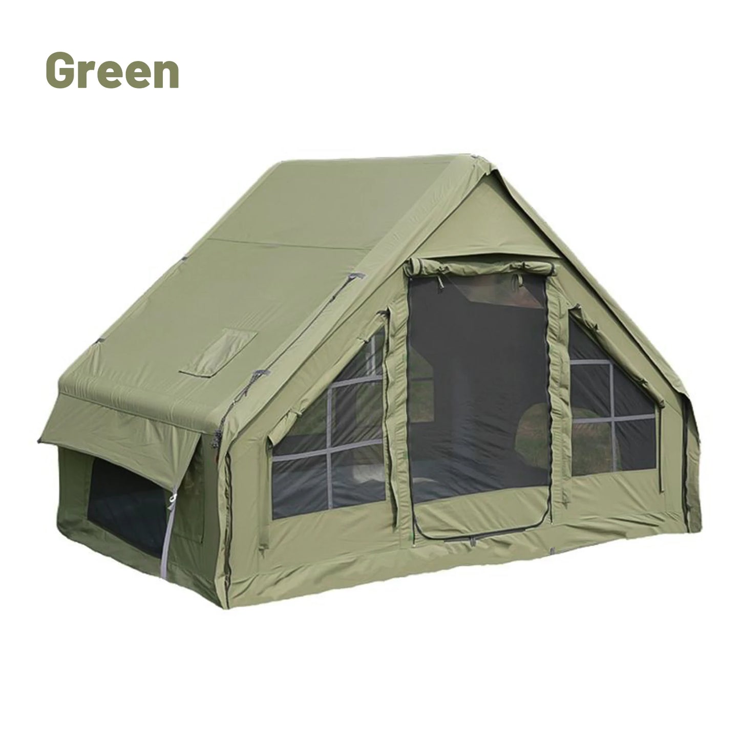 Luxury Camping Tents, Inflatable Tents With Stove Plug, 4/6/8 Person