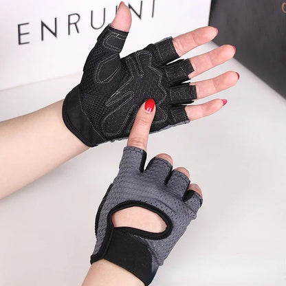 Women's Cycling Fingerless Gloves