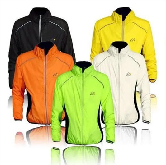 Men's Reflective Cycling Rain Jacket