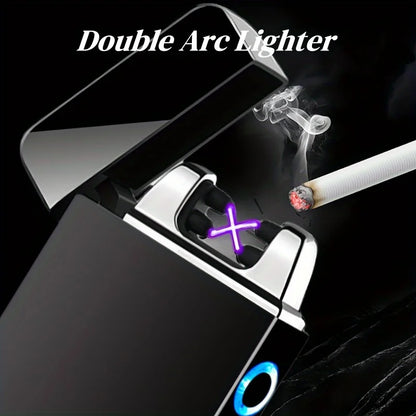 Windproof Dual Arc Plasma Lighter