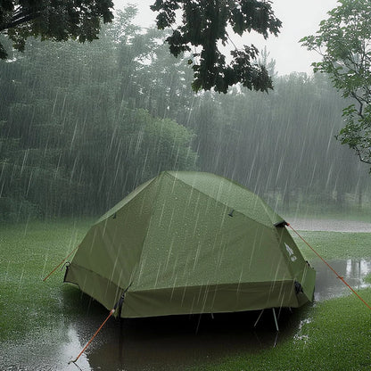 Elevated Camping Cot Tent with 16 Legs