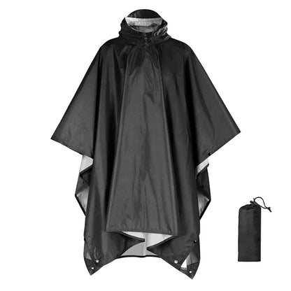 3 In 1 Military Raincoat  with Hood