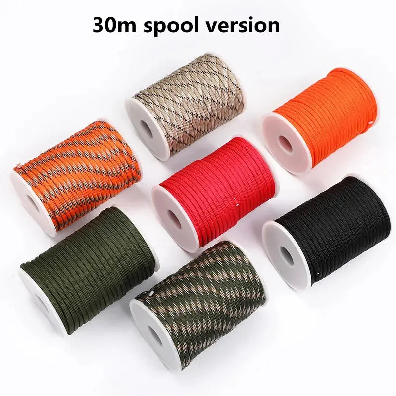 5M/15M/30M 7-Core 550 Paracord 4mm