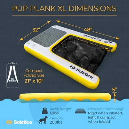 Inflatable Dog Water Ramp for Boats/Docks