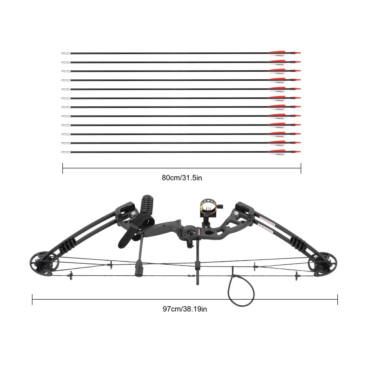 Right Handed Compound Bow Kit