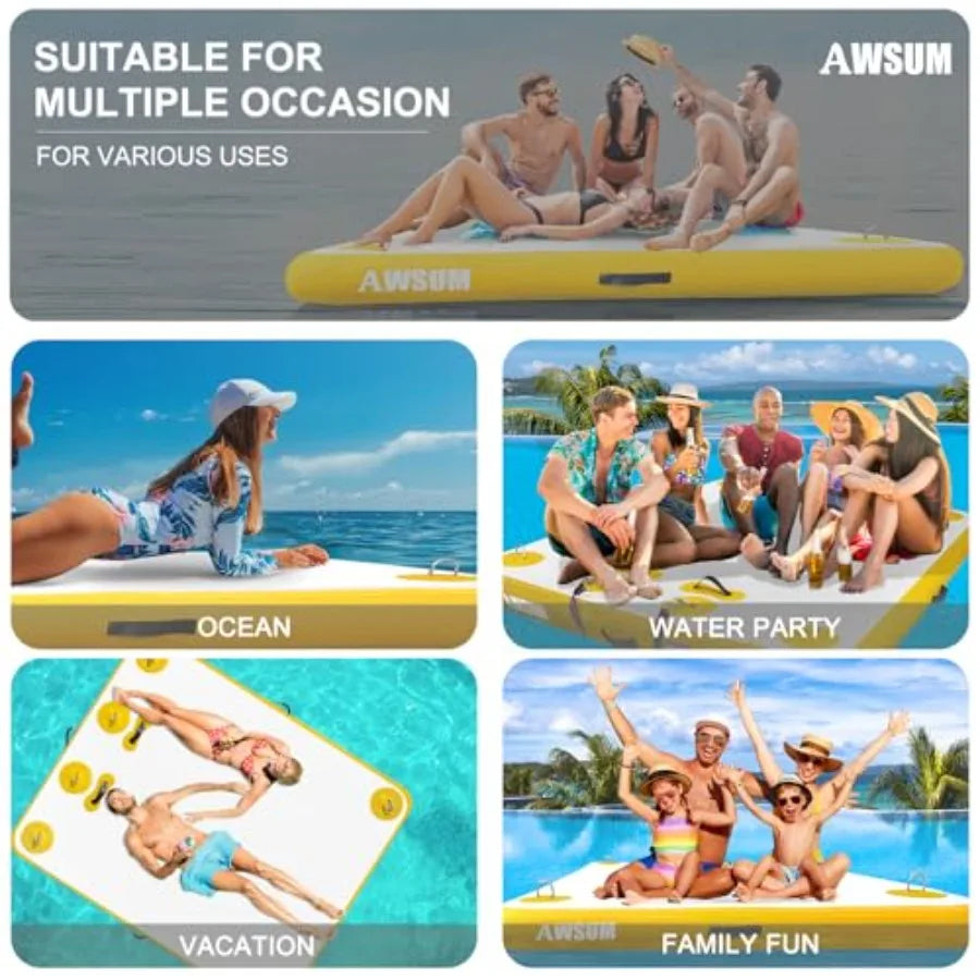 Inflatable Floating Dock