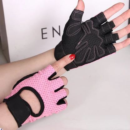Women's Cycling Fingerless Gloves