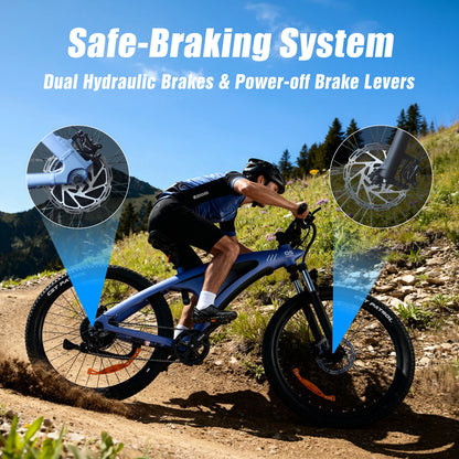2000W Adults Electric Mountain Bike