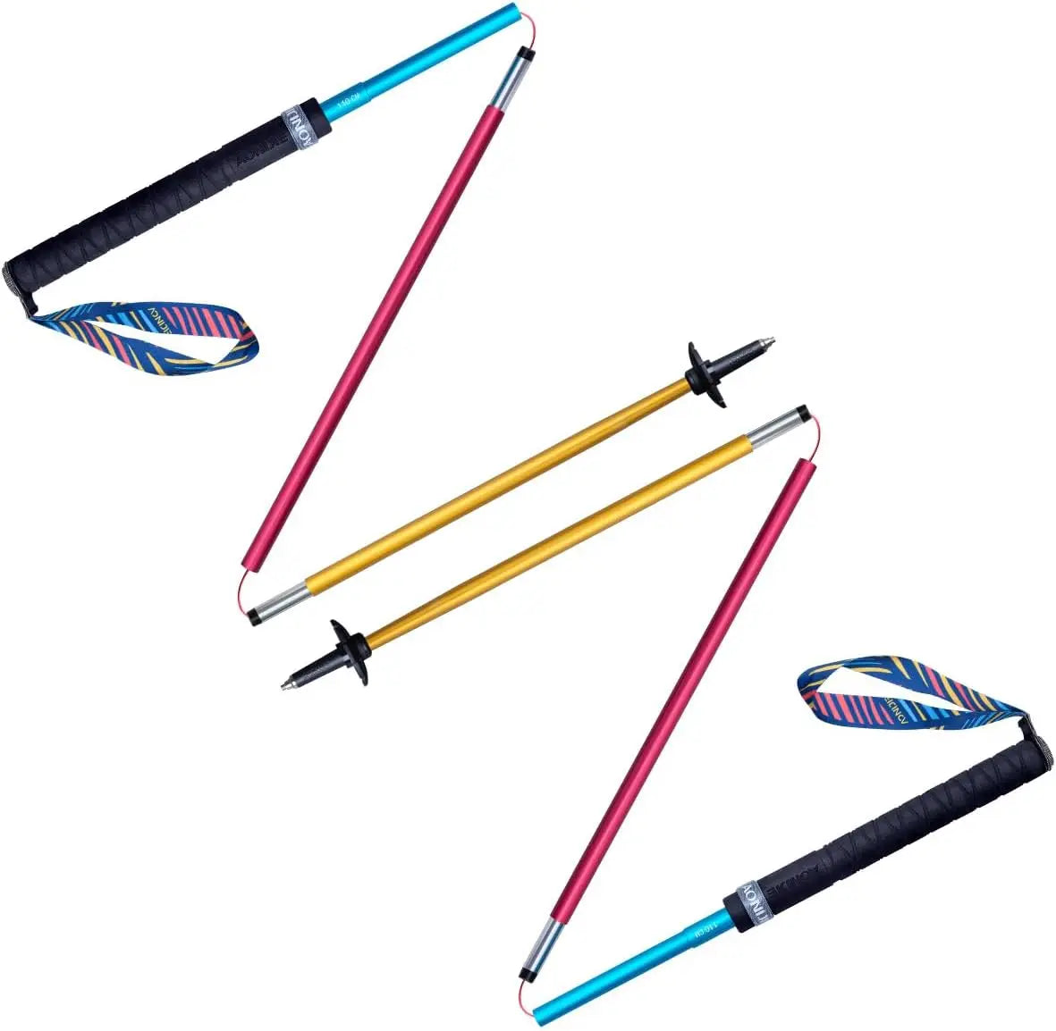 Ultralight 7075 Aluminum Alloy Quick Lock Trekking Poles