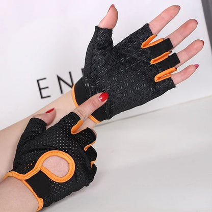 Women's Cycling Fingerless Gloves