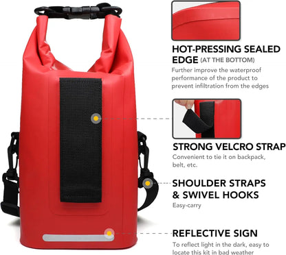 250-Piece Waterproof First Aid Kit