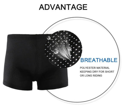 3D GEL Padded Bike Cycling Underwear
