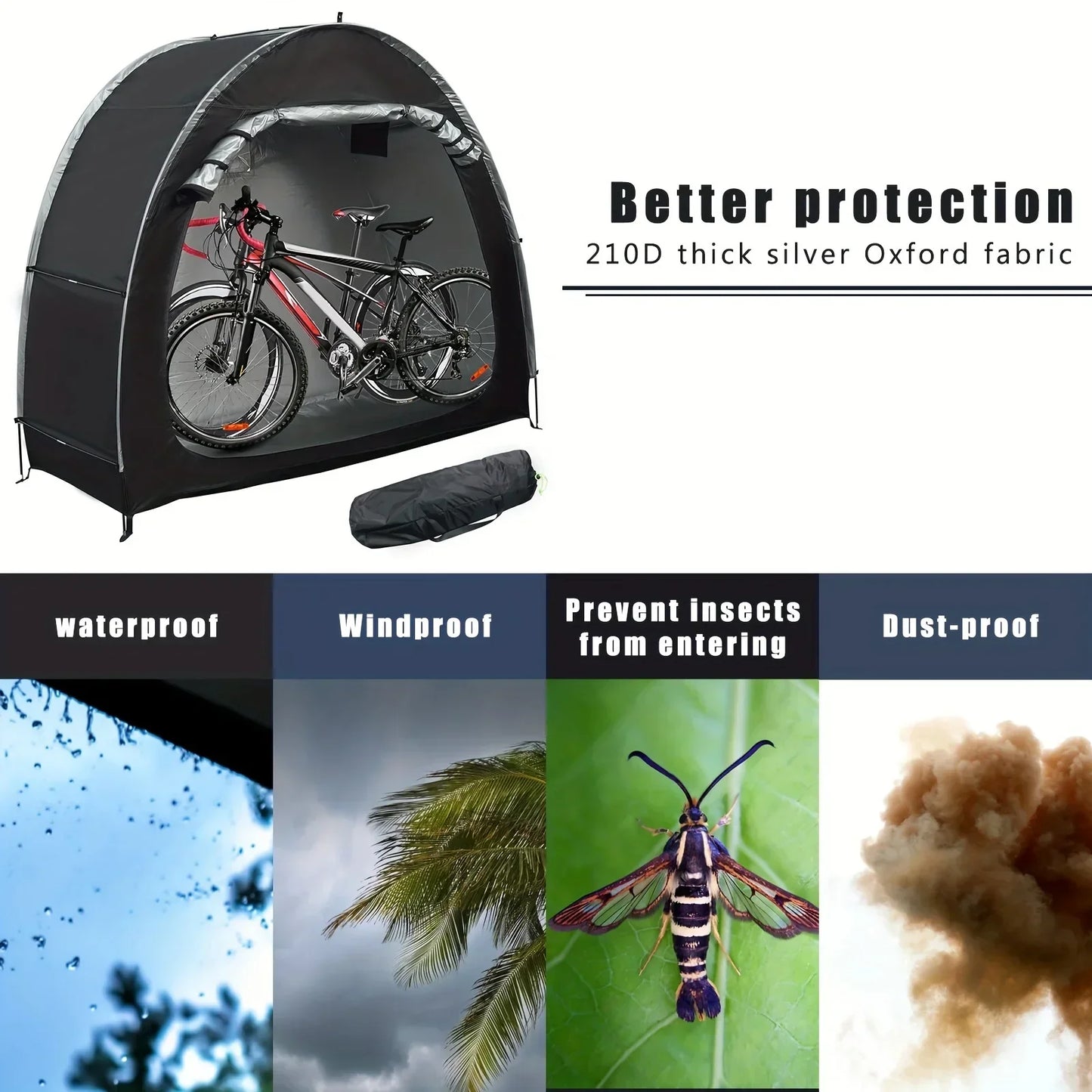 Outdoor Storage Bicycle Sheds