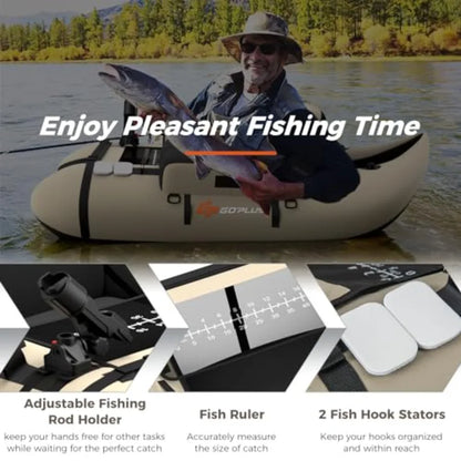 Inflatable Float Tube Fishing Boat