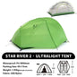 Ultralight Waterproof Tent 2 People 4 Seasons