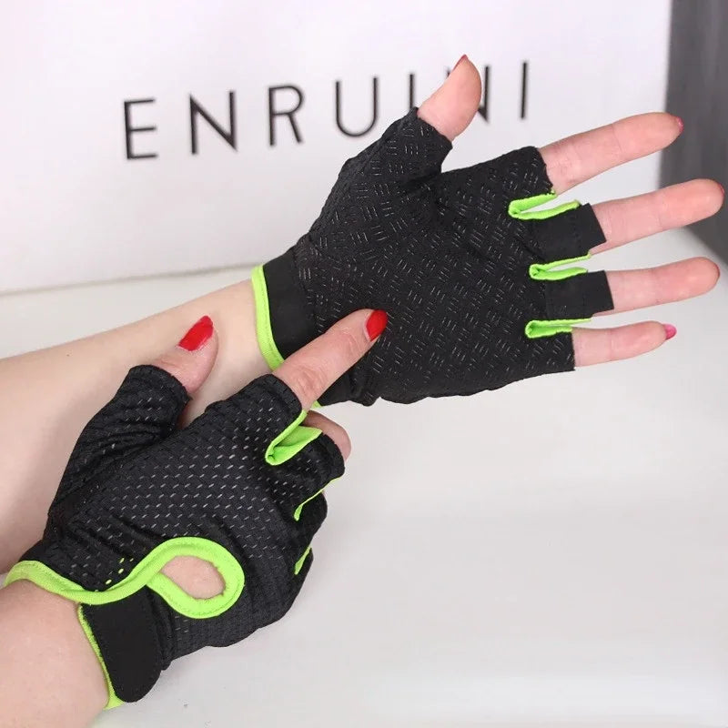 Women's Cycling Fingerless Gloves