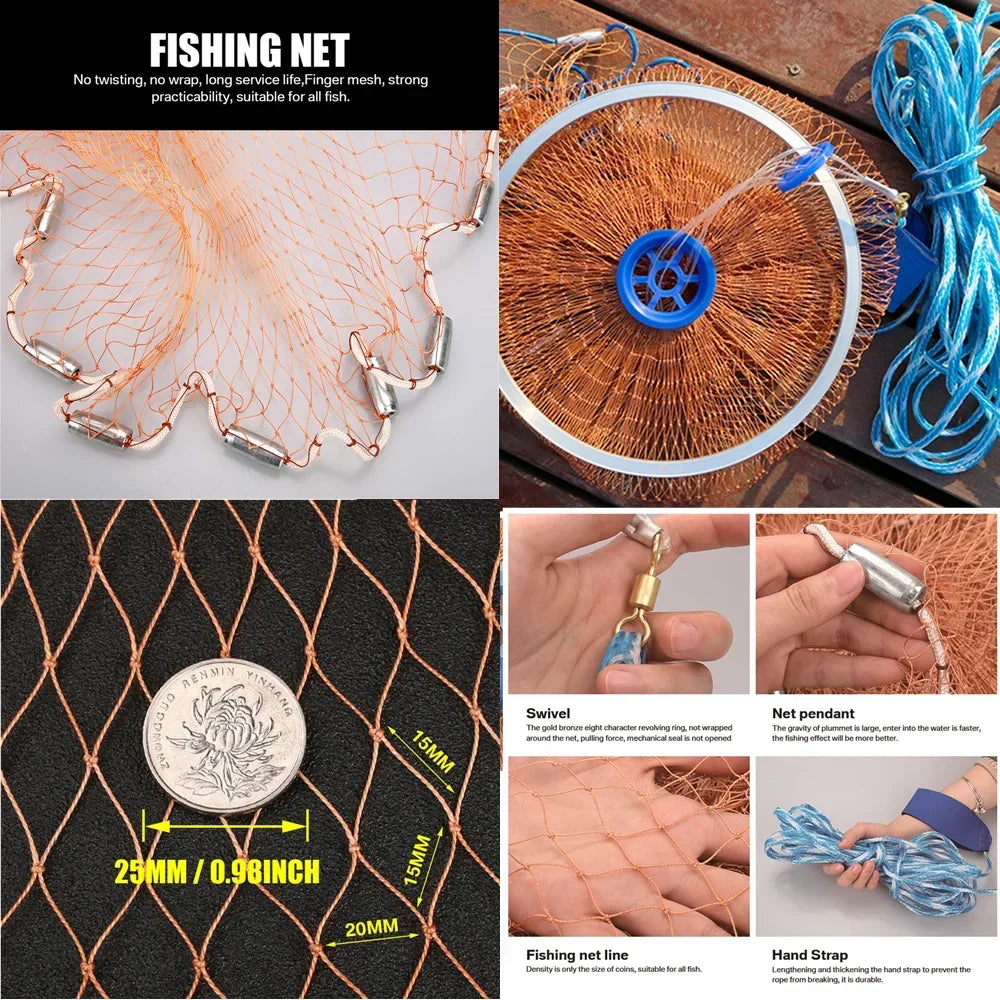 Hand Cast Net Sinker No-Sinker