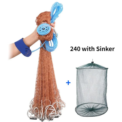 Hand Cast Net Sinker No-Sinker