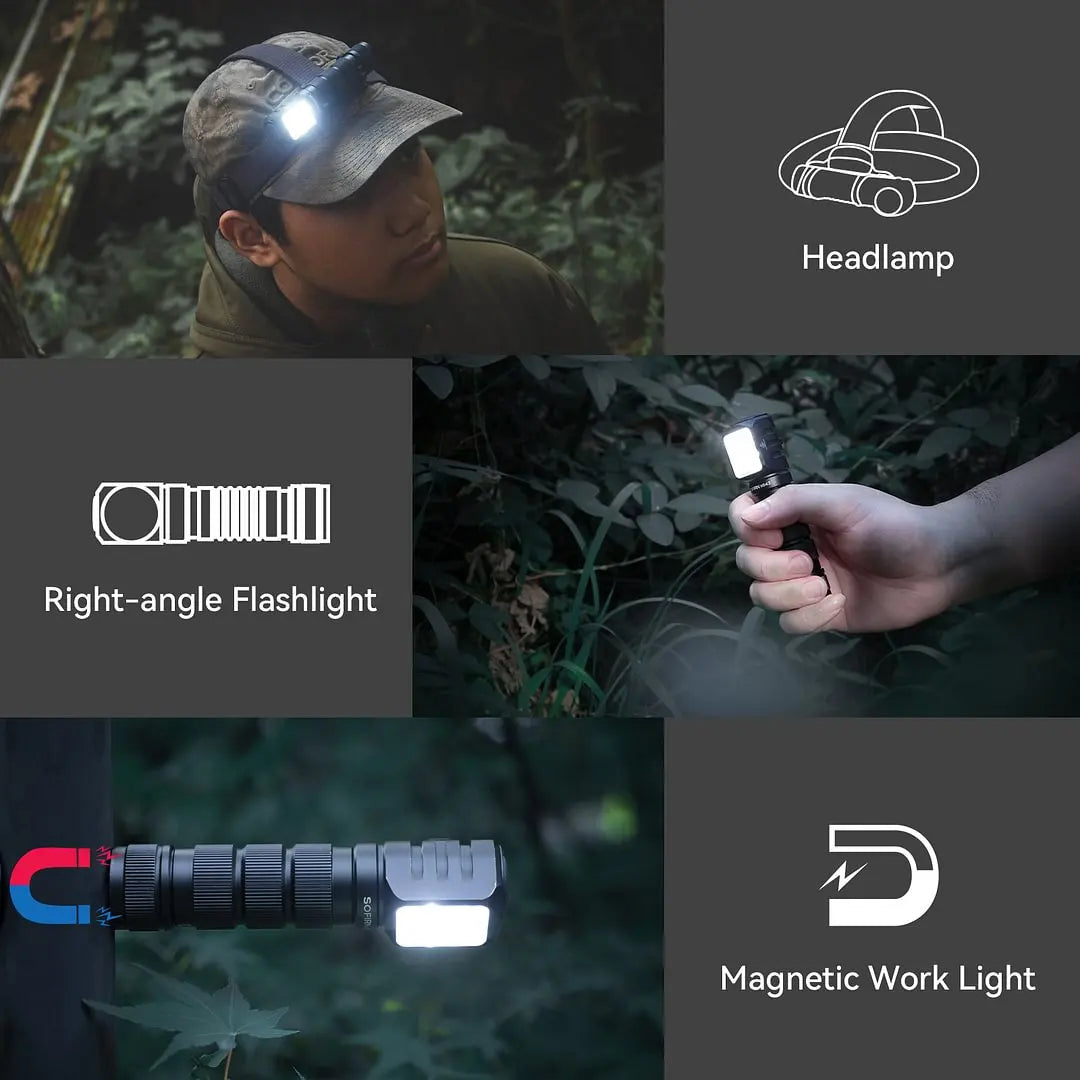 Headlamp 2100lm 18650 EDC