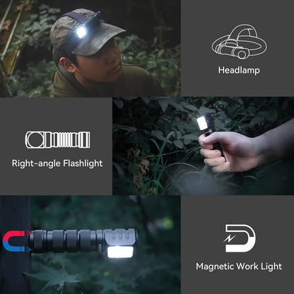 Headlamp 2100lm 18650 EDC