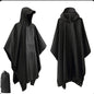 3 In 1 Military Raincoat  with Hood