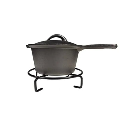 Pre-seasoned Cast Iron Dutch Oven Camping Cooking Set