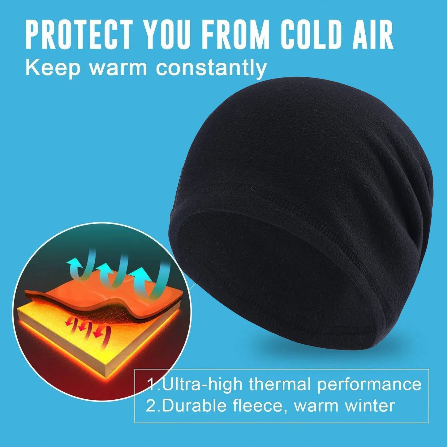 Winter Skull Cap Helmet Cold Weather Liner