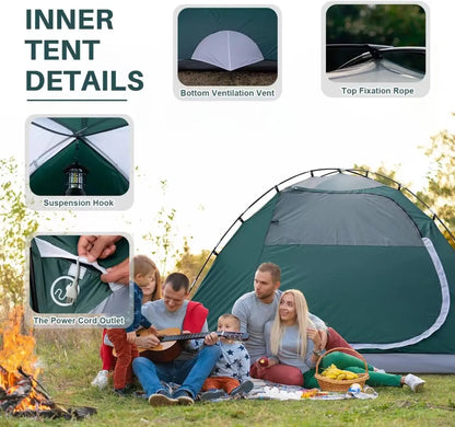Lightweight 1-6 Person Dome Tent