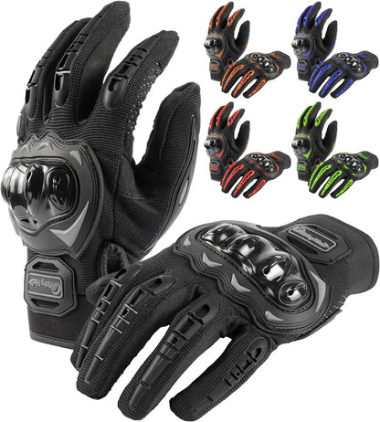 Motorcycle Gloves Full Finger Touchscreen Motorbike Gloves for BMX ATV MTB Riding Road Racing Cycling Climbing Motocross