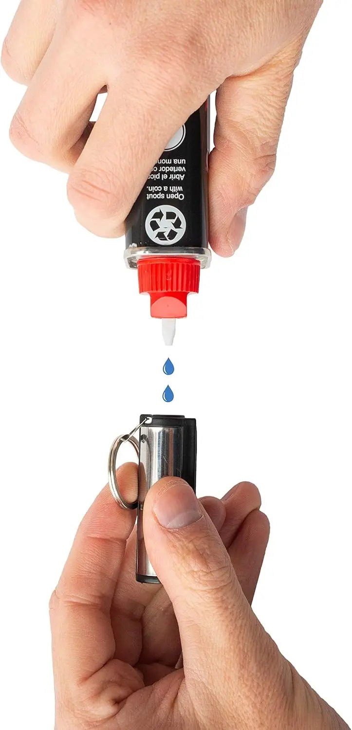 Permanent Fire Starter Keychain, 5 pack