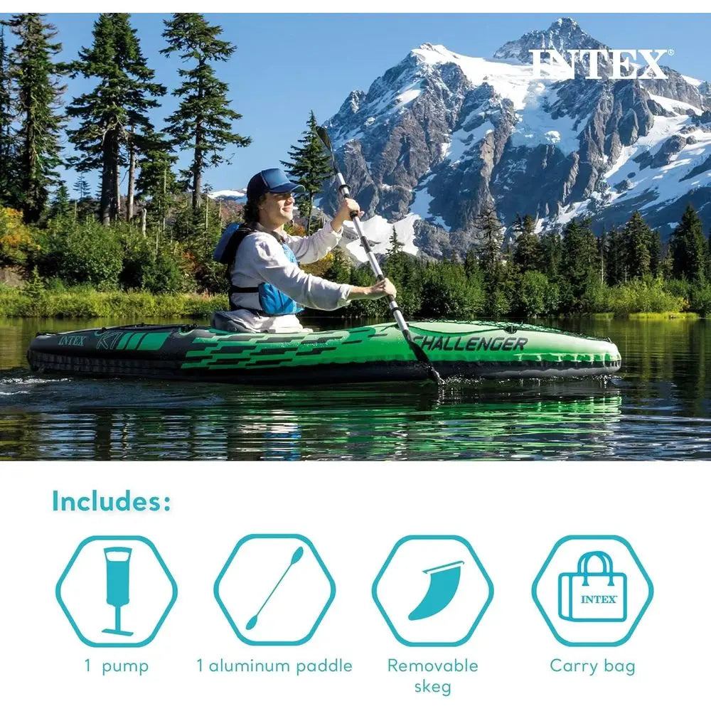 Inflatable Kayak Series: Deluxe 86in Kayak