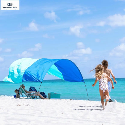 Wind Powered Beach Tent Canopy