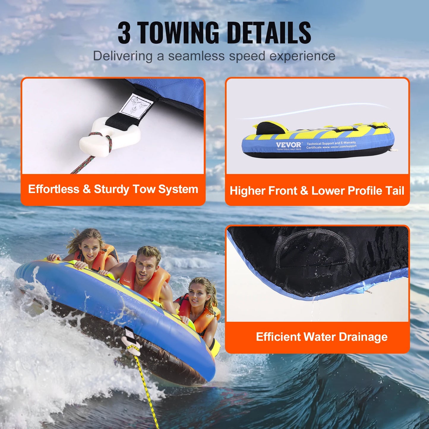 Towable Tube for Boating