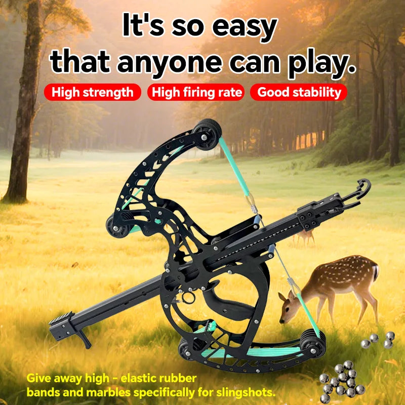 All-Metal Composite Bow 50-shot capacity