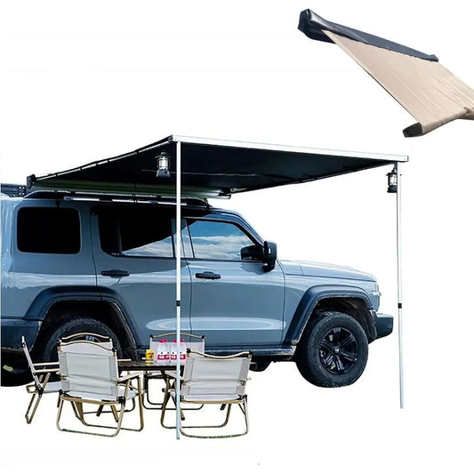 Retractable Roof Rack Awning & Sun Shade