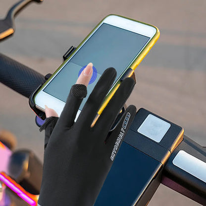 Lady Sunscreen Ice Silk Gloves