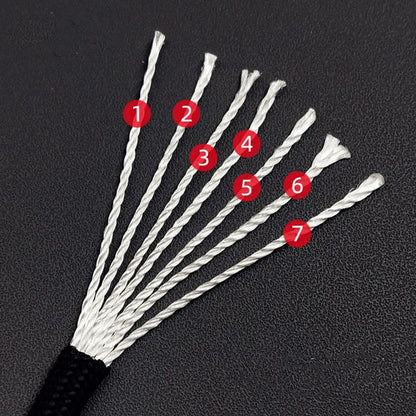 5M/15M/30M 7-Core 550 Paracord 4mm