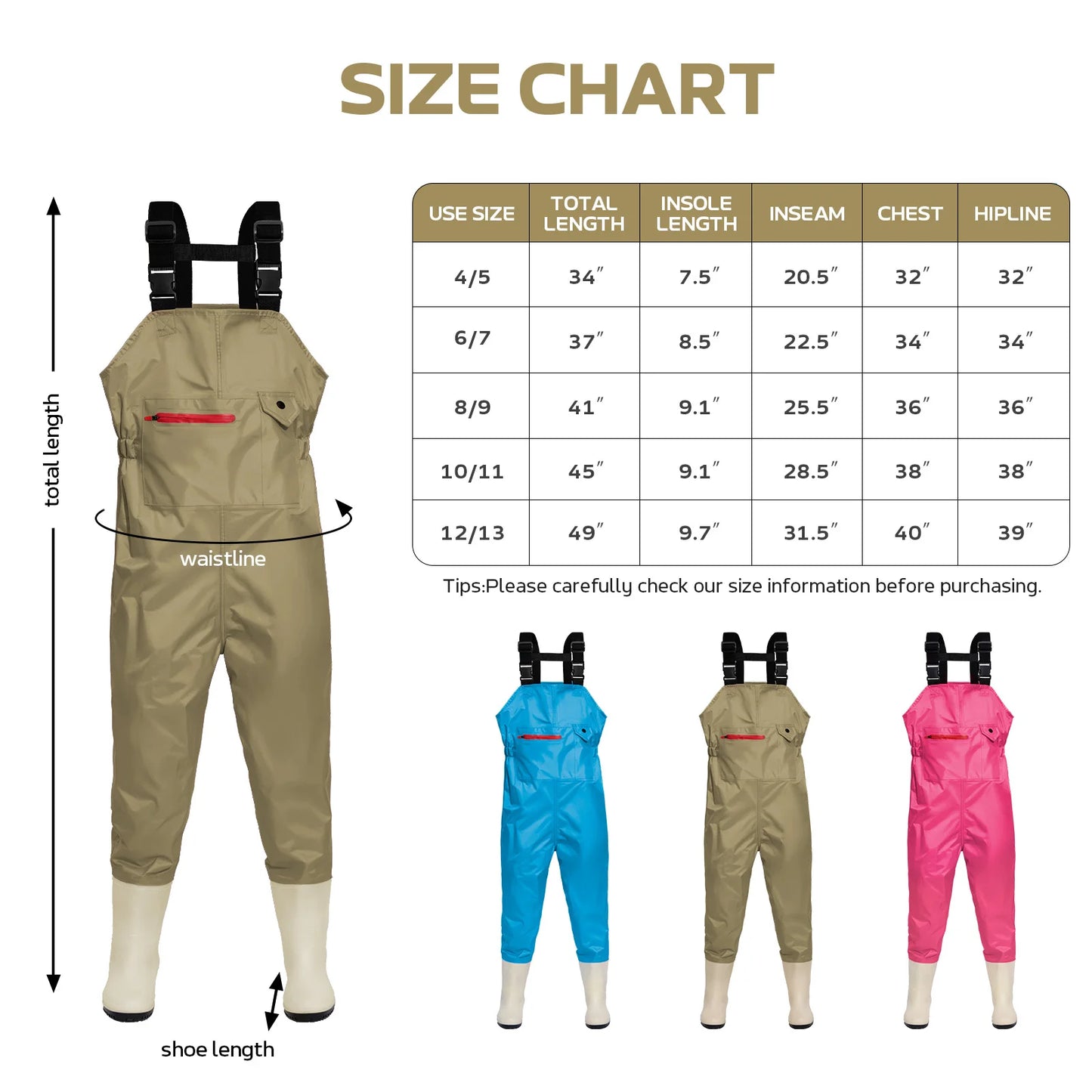 Chest Waders for Kids