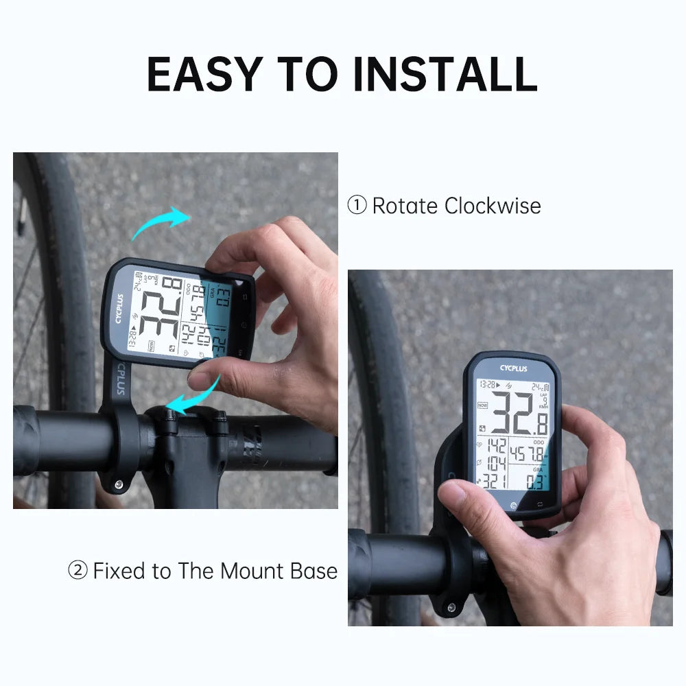 M1+Z1 Cycling GPS Wireless Bike Computer BLE 5.0/ANT