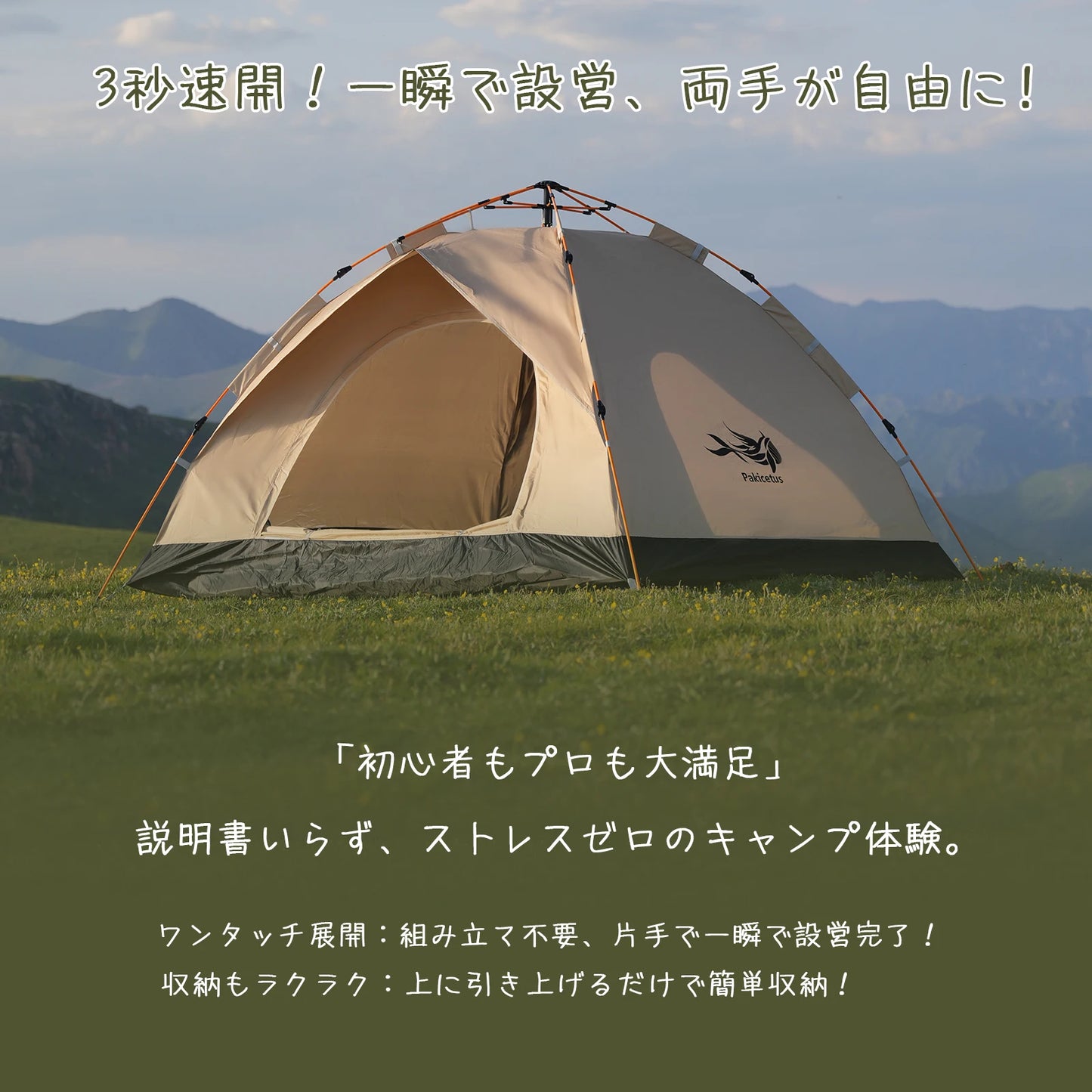 2-4 Person Camping Tents