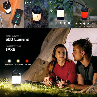 Camping Light USB C Rechargeable