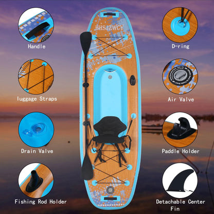 10' Inflatable Stand Up Paddle Board