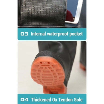 PVC Anti-slip Fishing Waders