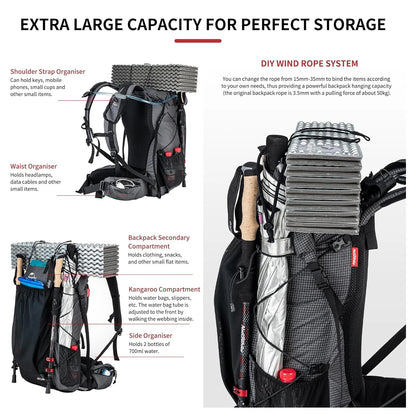 Mountain Backpack 60+5L