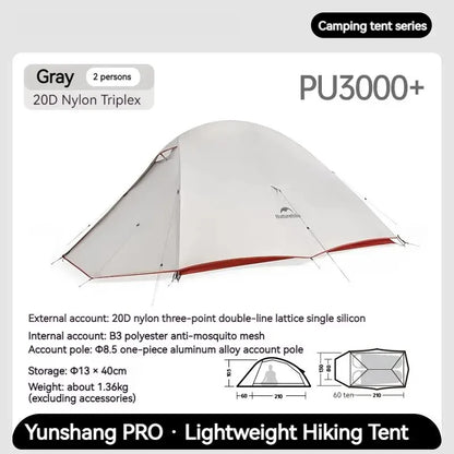 Cloud Up Pro Trekking Tent 20D Nylon
