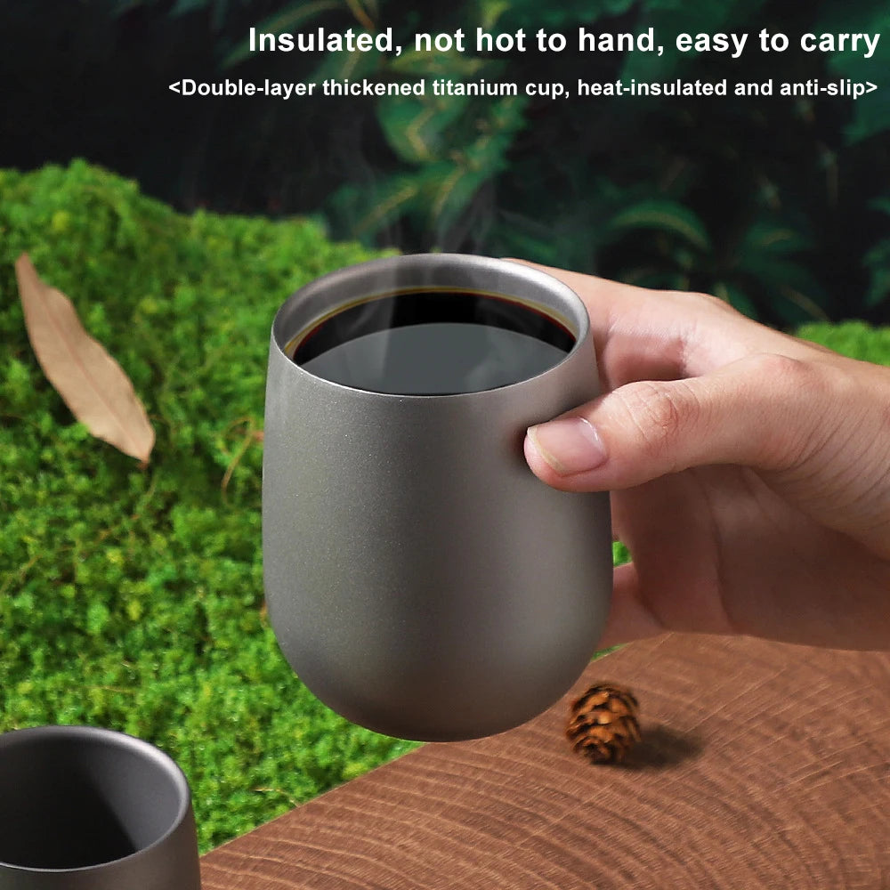 Insulated Titanium Cup