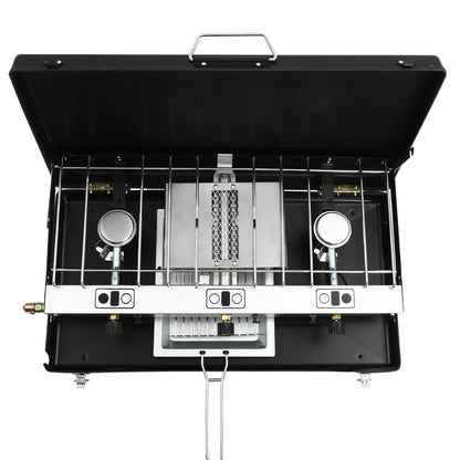 Portable Camping Stove 3-Burner