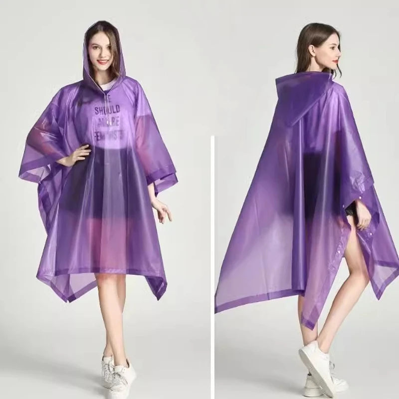 Women's Transparent Windproof Raincoat